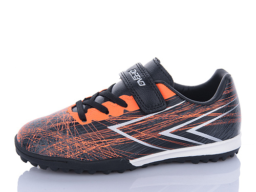 Спорт Restime DIDB25611-1 black-silver-orange в магазине Фонтан Обуви