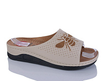 Шлепанцы Demur W26-63001-1 beige в магазине Фонтан Обуви