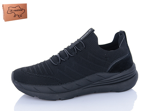 Кроссовки Restime BML25414 black в магазине Фонтан Обуви