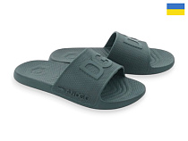 Шлепанцы Rai Shoes 131 хакі в магазине Фонтан Обуви