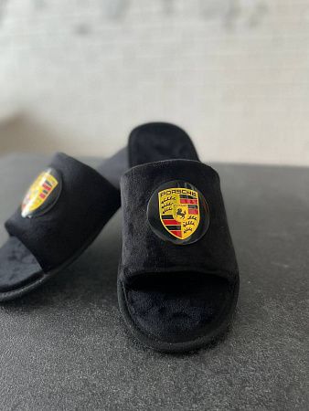 Тапочки Коробка + велюровый мешок включено Porsche подросток в магазине Фонтан Обуви