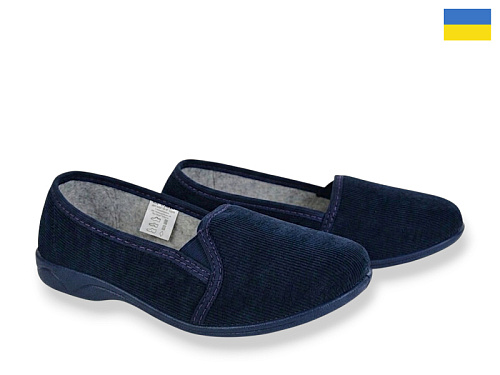 Тапочки Rai Shoes 14-106 синій в магазине Фонтан Обуви