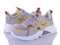 Кроссовки Alessio 049 grey-red (26-30) в магазине Фонтан Обуви