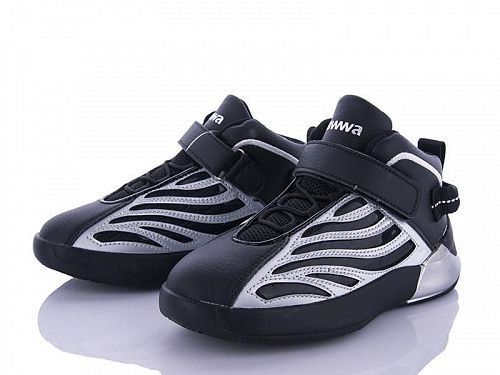 Кроссовки Apawwa DC42 black-silver в магазине Фонтан Обуви