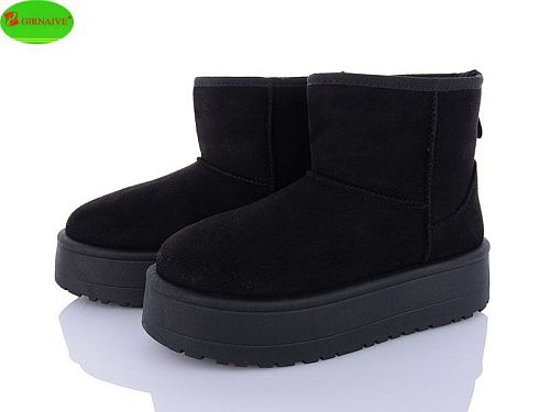 Угги Girnaive AB030 black в магазине Фонтан Обуви