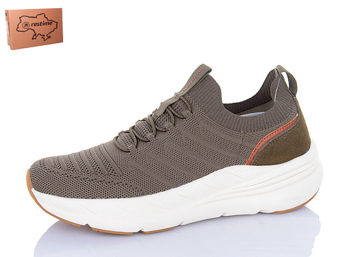 Кроссовки Restime BML25414 olive в магазине Фонтан Обуви