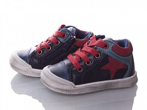 Кеды С.Луч E7801-1 navy-red в магазине Фонтан Обуви