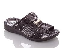 Шлепанцы Malibu H black-white (24-30) в магазине Фонтан Обуви