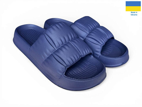 Шлепанцы Rai Shoes С95 синій в магазине Фонтан Обуви