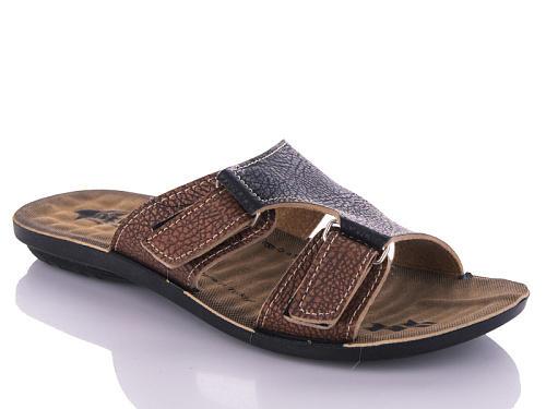 Шлепанцы Gurkem 5320 black-camel в магазине Фонтан Обуви