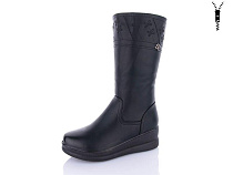 Сапоги Qq Shoes 1B17 в магазине Фонтан Обуви