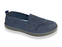 Слипоны Rai Shoes F08-018 синій в магазине Фонтан Обуви