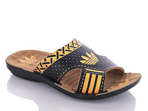 Шлепанцы Gurkem Adik black-orange (24-29) в магазине Фонтан Обуви