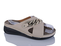 Шлепанцы Gurkem W26-63001-3 beige в магазине Фонтан Обуви