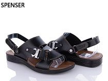Сандалии Spencer 750 чорний в магазине Фонтан Обуви