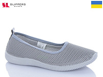 Туфли Slipers 2340 сірий в магазине Фонтан Обуви