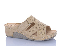 Шлепанцы Leguzaza H1-10 d.beige в магазине Фонтан Обуви