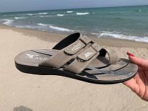 Шлепанцы Demur MSPolisoy L beige в магазине Фонтан Обуви