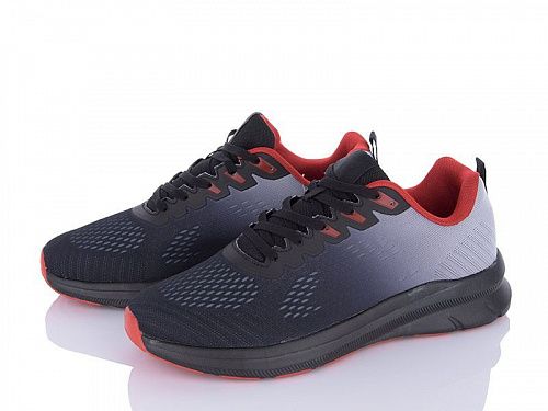 Кроссовки Wonex 24-152 black-red в магазине Фонтан Обуви