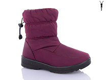 Дутики Qq Shoes D21R141 wine в магазине Фонтан Обуви