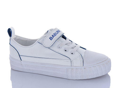 Кеды Comfort-Baby 350-1 біл-синій (31-37) в магазине Фонтан Обуви