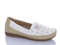 Туфли Leguzaza 916 white-beige в магазине Фонтан Обуви