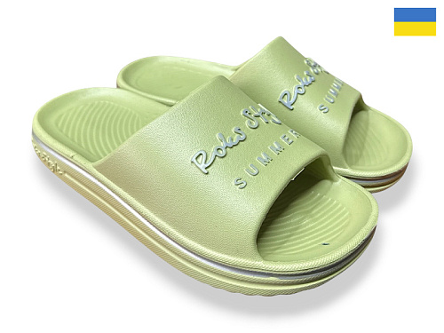 Шлепанцы Rai Shoes 506-016 оливка в магазине Фонтан Обуви