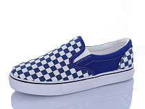 Слипоны Super Gear 002F blue в магазине Фонтан Обуви