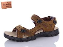 Сандалии Restime NGL26042 l.brown батал в магазине Фонтан Обуви