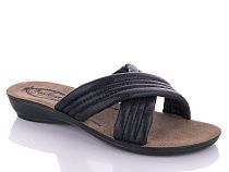 Шлепанцы Malibu WN7153 black в магазине Фонтан Обуви