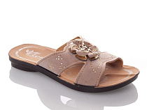 Шлепанцы Gurkem K26-Elena 2 beige (30-35) в магазине Фонтан Обуви