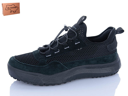 Кроссовки Restime KML26802 black в магазине Фонтан Обуви