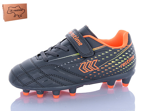 Спорт Restime DDB26713-2 d.grey-salat-orange в магазине Фонтан Обуви