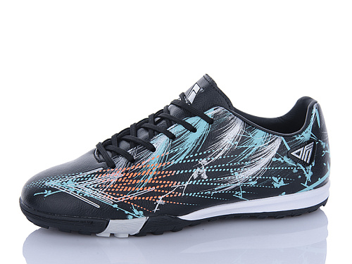 Спорт Restime DIWB25652-1 black-blue-silver в магазине Фонтан Обуви