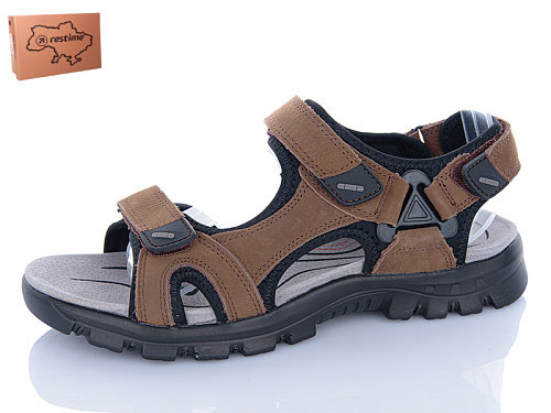 Сандалии Restime NML26041 brown в магазине Фонтан Обуви