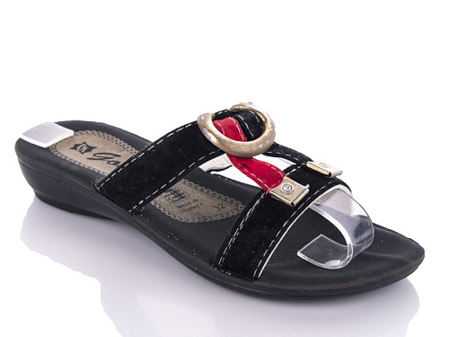 Шлепанцы Gurkem 1512 black (30-35) в магазине Фонтан Обуви
