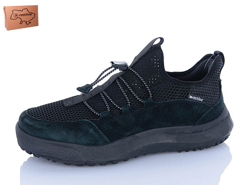 Кроссовки Restime KML26803 black в магазине Фонтан Обуви
