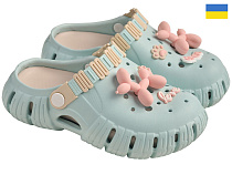 Кроксы Rai Shoes DS77 бірюзовий в магазине Фонтан Обуви