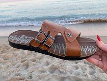 Шлепанцы Malibu MKD25 camel в магазине Фонтан Обуви