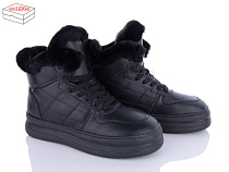 Ботинки Ailaifa 2261 all black в магазине Фонтан Обуви