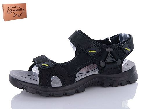 Сандалии Restime NML26041 black в магазине Фонтан Обуви