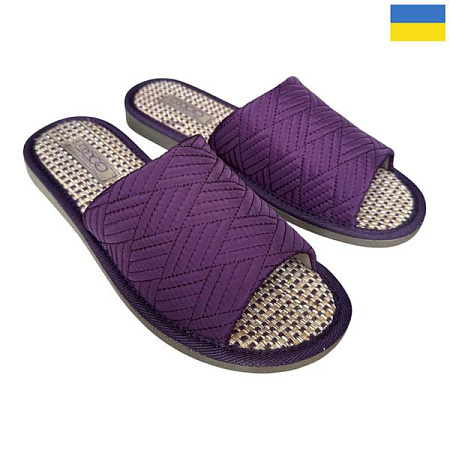 Тапочки Rai Shoes TC05 фіолет в магазине Фонтан Обуви
