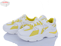 Кроссовки Sindikat M1 white-yellow в магазине Фонтан Обуви