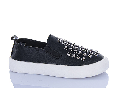Слипоны Super Gear 01-728 black в магазине Фонтан Обуви
