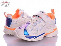 Кроссовки Angel Q73-801 white-orange в магазине Фонтан Обуви