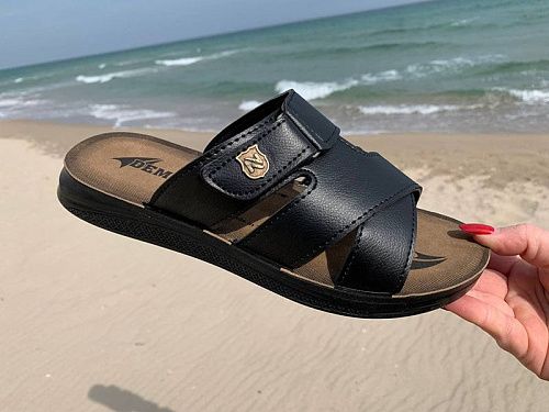 Шлепанцы Malibu MKB6111 black в магазине Фонтан Обуви