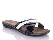 Шлепанцы Malibu WN7144 black в магазине Фонтан Обуви