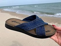Шлепанцы Malibu MKB6105 blue в магазине Фонтан Обуви