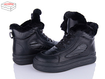 Ботинки Ailaifa 2260 all black в магазине Фонтан Обуви