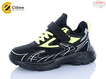Кроссовки Clibee-Apawwa LC1184-2 black-green в магазине Фонтан Обуви